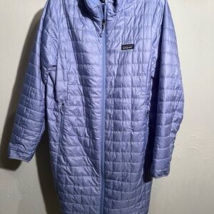 Patagonia Women's Lavender Puffer Coat